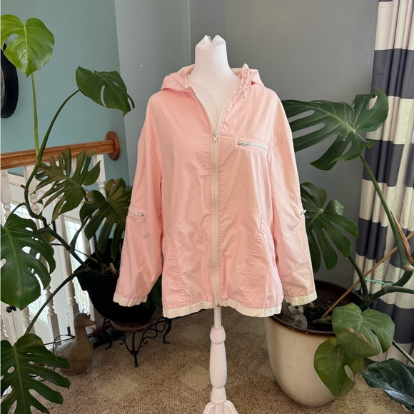 Women's Pink Hooded Jacket - Picture 9 of 9